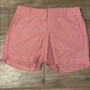 EUC J-CREW Factory Chino Shorts Red/Pink